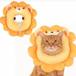 Soft, Cat cone / E collar, for after surgery to prevent licking